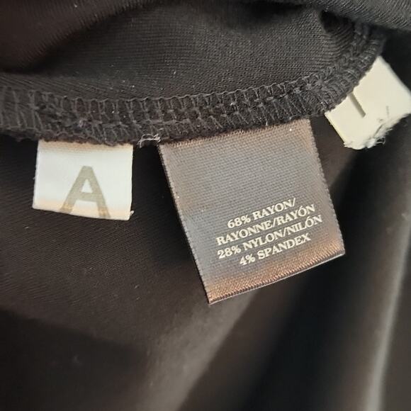 Ann Taylor Black Short Sleeve Dress, 6 - Picture 8 of 8